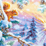 Cross stitch kit Winter Morning - Magic Needle