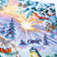 Cross stitch kit Winter Morning - Magic Needle