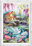 Cross stitch kit Dream Lake - Magic Needle