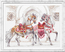 Cross stitch kit Royal Horses - Magic Needle