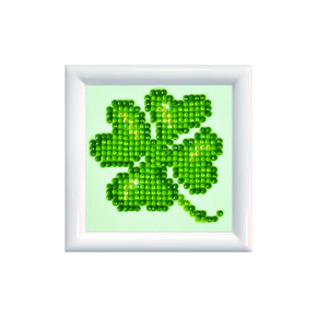 Diamond Dotz Lucky Leaves DD Kit with Frame - Needleart World