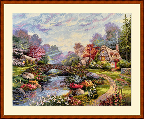 Cross stitch kit Springtime Glory - Merejka