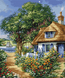 Cross stitch kit Summer Landscape - Luca-S