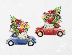 Cross stitch kit  The Gift Car - Luca-S