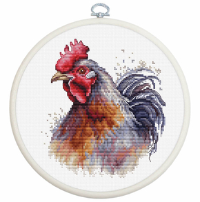 Cross stitch kit The Cock - Luca-S