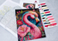 Cross stitch kit Flamingo Fantastico - Luca-S