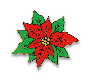 Needle Minder Poinsettia - Leti Stitch