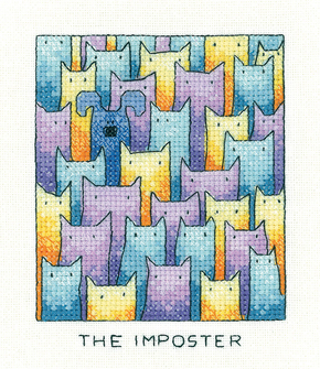 Cross stitch kit The Imposter - Heritage Crafts