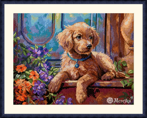 Cross stitch kit Sunny Porch - Merejka