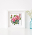 Cross stitch kit Pink Bloom - Leti Stitch