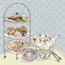 Cross stitch chart Afternoon tea - Leti Stitch