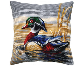 Kussen borduurpakket Mandarin Drake - Collection d'Art