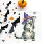 Cross stitch kit Hannah Dale - The Witch's Cat - Bothy Threads