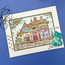 Cross stitch kit Amanda Loverseed - Cat Cottage - Bothy Threads