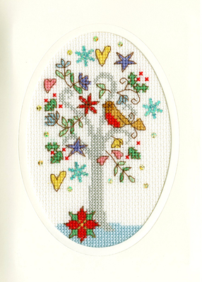 Borduurpakket Christmas Cards - Winter Wishes - Bothy Threads