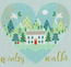 Cross stitch kit Hilary Yafai - Wintry Walks - Bothy Threads