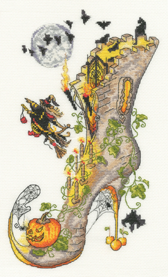 Cross stitch kit Sally King - All Hallows' Party - Bothy Threads