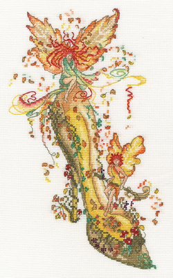 Borduurpakket Sally King - Autumn Fall - Bothy Threads