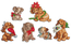 Cross stitch chart Christmas Puppies - Leti Stitch