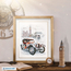 Cross stitch kit Retro Style - Britain - Magic Needle
