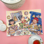 Cross stitch kit Wendy Brown - Tea And Cake - Bothy Threads