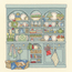 Cross stitch kit Sally Swannell - Country Dresser - Bothy Threads
