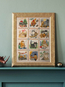 Cross stitch kit Cat Calendar - RIOLIS