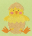 Cross stitch kit Kate Hadfield - Easter - Chick - Bothy Threads