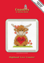 Borduurpakket Highland Coaster - Love - Heritage Crafts