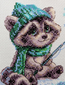 Borduurpakket Curious Raccoon - Aine